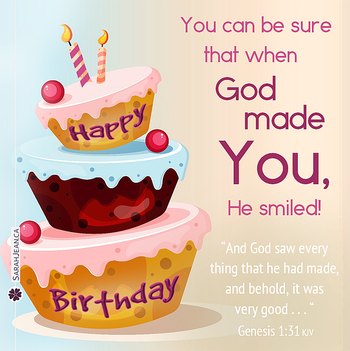 Birthday Children Special Occasions ecard with a bright three teired cake illustration.